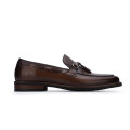 Business Casual Schuhe Slip on Herren Loafer Leder